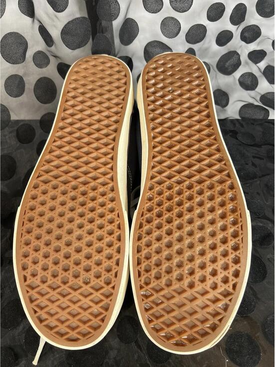 VANS Old Skool Dark Navy  Blue/Blue/White Suede Canvas Skate Shoes Men's Size 12 - Picture 15 of 15